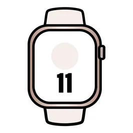 Apple Watch Series 11 GPS 46mm Oro Rosa con Correa Deportiva Rosa Rubor (S/M)